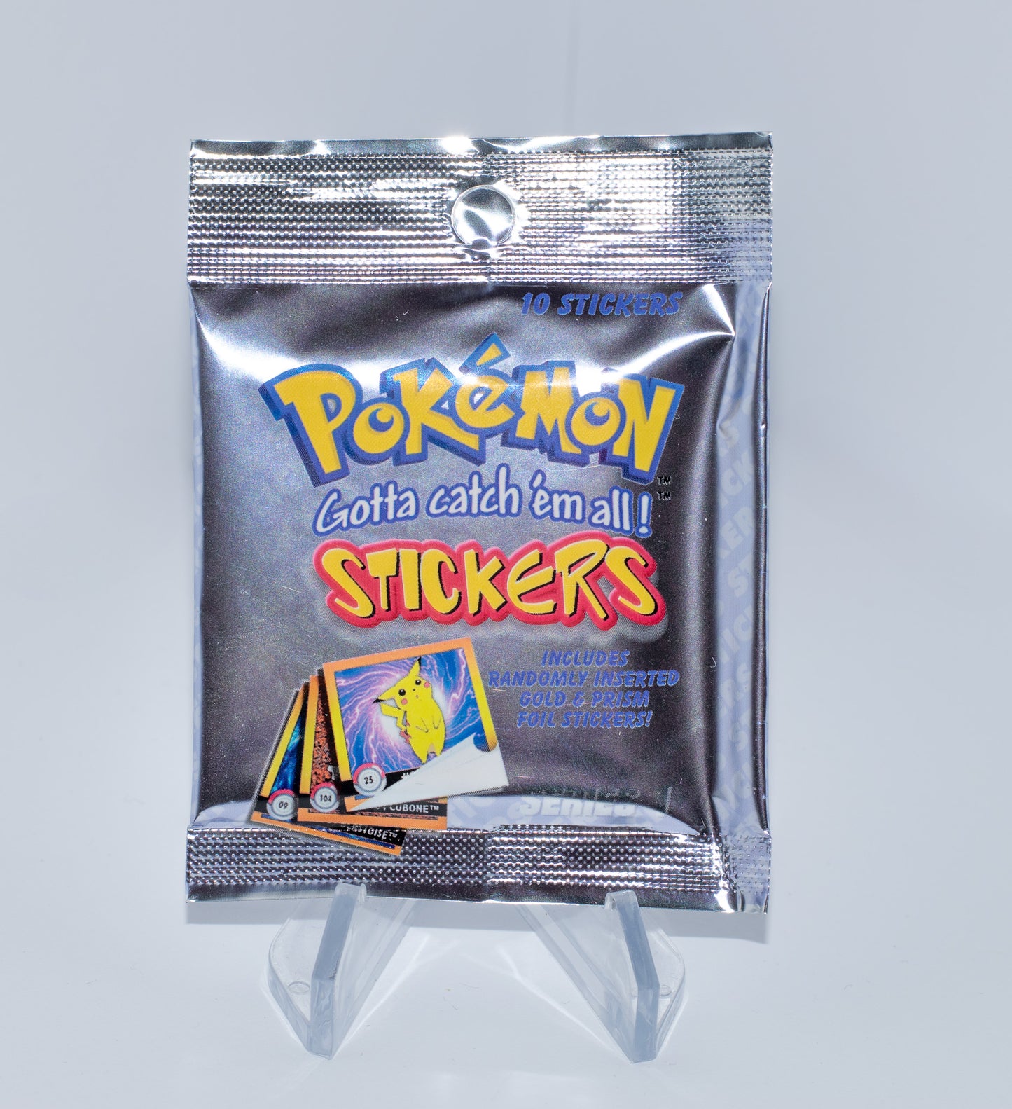 Pokémon Artbox Sticker Series 1 – Vintage Display mit 30 Tüten (1999)