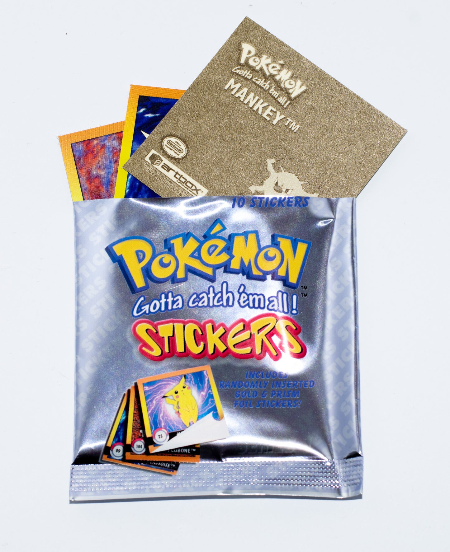 Pokémon Artbox Sticker Series 1 – Vintage Display mit 30 Tüten (1999)