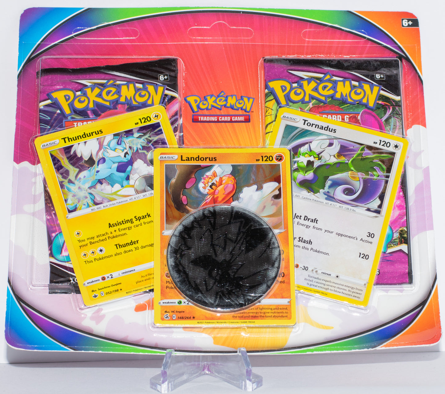 Pokémon TCG – Enhanced 2-Pack Blister: Tornadus, Thundurus & Landorus