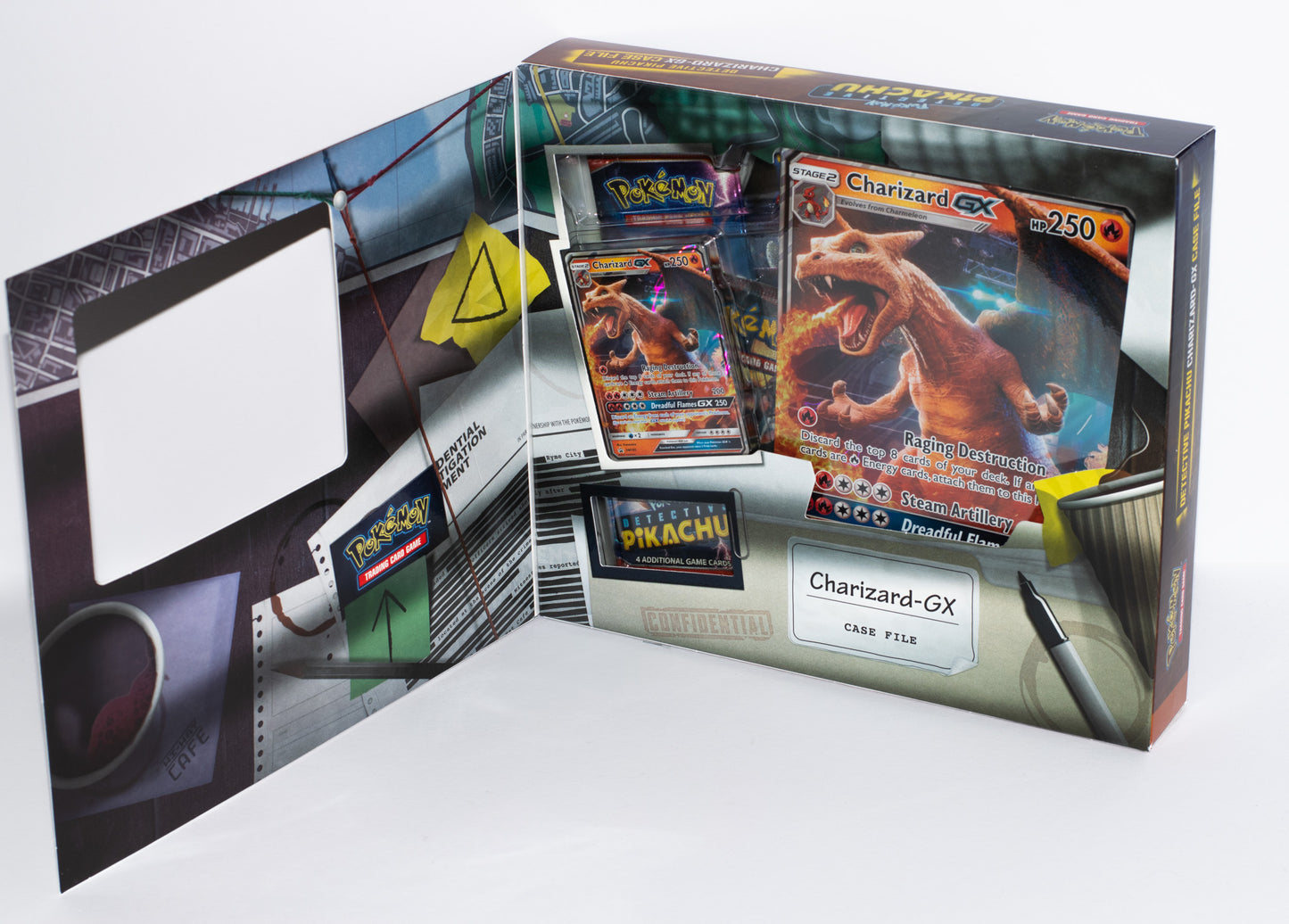 Pokémon TCG – Detective Pikachu Charizard GX Case File